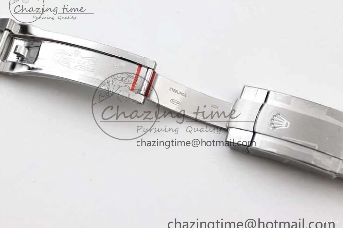 SS Bracelet Oyster 124300 EWF 1:1 41mm 904L Steel Yellow Perpetual Dial Best on A2824 Edition 0314